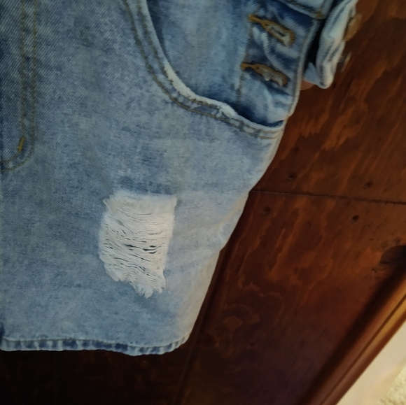 Size Small juniors DENIM Overalls - Picture 7 of 16